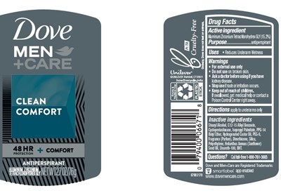 Dovemensportcarefreshap (Dove Men+care Clean Comfort 48hr+comfort Antiperspirant)